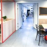 Grade II* listed Battleship Building 4th floor office space in Paddington, London W2, boasting superb natural light from wrap-around windows