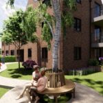 Historic Grade II listed building on High Street, Potters Bar EN6, approved for office conversion in prime residential scheme
