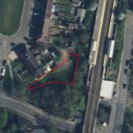 0.103-acre freehold development land with 4-bed house planning permission & piling complete, Brookside Gardens Enfield