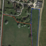 Gated 1.2-acre pasture plot in Theobalds Park Estate, Goffs Oak, with stunning south-facing London skyline views