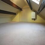 Large rear garden with carport at Bedford Street Elland semi-detached house, outline planning for detached dwelling 25/00548/OUT