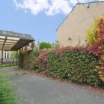 Large rear garden and carport at 2-bed semi-detached house, Bedford Street Elland, with outline planning for detached dwelling