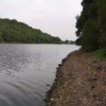 Elevated Plot 3 with reservoir frontage, mature trees, Staffordshire Moorlands land for sale