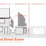 Freehold development land with planning for 2-bed detached home near Stockport amenities & M60