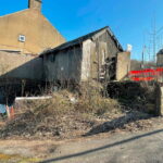 Private garden and dedicated parking for consented 3-bed 4-storey home on Manchester Road building plot, Stocksbridge