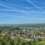 Breathtaking panoramic views toward Peak District from 359m² building plot in tranquil Houndkirk View, Sheffield