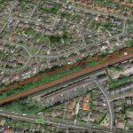 Secure gated access to prime freehold development land on Station Road, Great Sankey, Warrington, directly opposite train station