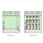 332sqm scrub-land development site with hard standing & road access, planning approved for 4 terraced houses in Liverpool L5