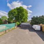 Secure rear car park for 5-6 cars on separate title at prime commercial property opposite Waitrose, London N20 near Northern Line