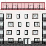 Front view of 73-79 Knollys Road, peaceful SW16 residential street, perfect for two-bedroom apartments with planning permission
