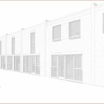 Two-storey Unit 2 at Plough Lane development site in affluent Teddington, ready for refurbishment near High Street and rail station