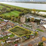 Cleared 0.4-acre site with planning permission for 40 apartments & commercial space at A112/A110 junction, Waltham Forest