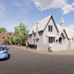 Historic Grade II listed 200 sqm building in Potters Bar High Street EN6, approved for office conversion in consented residential scheme