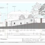 Generous east-facing rear garden on prime development land in East Ridgeway, Cuffley EN6 with planning for 4-bed home