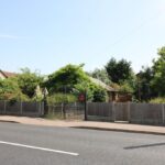 Corner plot on Churchgate Road, West Cheshunt, approved for two 3-bedroom semi-detached chalet bungalows with excellent location perks