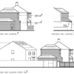 Artist's impression of first-floor en-suite bedroom in approved one-bedroom house with planning permission 23/02501/FUL, Enfield EN3 near station