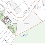 Vacant 11,928 sq ft development site in Purley CR8 adjoining Famet Walk with full planning for 3-bed houses