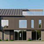 Panoramic 270° views across Aire Valley countryside from prime Silsden building plot with planning permission for luxury 3-bed home