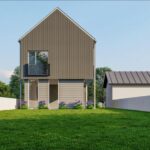 Expansive 270° panoramic views over Aire Valley countryside from prime Silsden building plot with planning permission