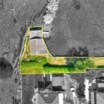 Breathtaking panoramic views across Aire Valley countryside from prime building plot on Breakmoor Avenue, Silsden, Yorkshire