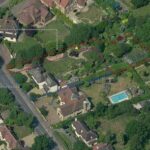 Generous east-facing rear garden and deck area for proposed 4-bed contemporary home, East Ridgeway, Cuffley, Hertfordshire EN6