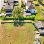 Stunning 270-degree panoramic views across Aire Valley countryside from prime building plot on Breakmoor Avenue, Silsden, Yorkshire