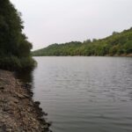 Elevated Plot 1 woodland bordering Rudyard Reservoir, Staffordshire Moorlands - prime tourism investment land for glamping or lodges