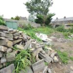 Existing double garage at prime development plot next to 28 Leeds Road, Eccleshill, Bradford BD2 – pending planning for 3-bed home