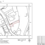 Rear perspective of investment land plot #2 on Winnington Street, Northwich, showing old structure for demolition in top UK living town