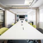 Expansive communal roof terrace with panoramic London views in prime Clerkenwell office space, 77 Bastwick Street