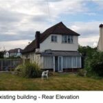 Ready-to-develop cleared plot on Winn Road, Lee London with planning for 3070sqft executive 5-bedroom detached house