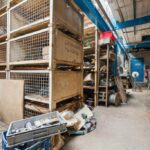 Spacious factory and storage interior in 11,568 sq ft mixed-use site on Totterdown Street, SW17, with vehicular access near Tooting High Street