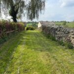 Breathtaking 270° panoramic views across Aire Valley countryside from prime building plot on Breakmoor Avenue, Silsden, Yorkshire