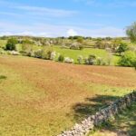 Panoramic countryside vistas over Aire Valley from prime residential building plot, Breakmoor Avenue, Silsden, Yorkshire Dales