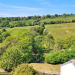 Breathtaking panoramic views over Aire Valley countryside from prime building plot on Breakmoor Avenue, Silsden, Yorkshire