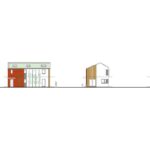 Spacious rear parking space and large garden on 359m² building plot in Houndkirk View, Sheffield, with Peak District views