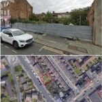 Level scrub-land plot on Breckfield Road North with planning permission for 4 terraced houses, Liverpool L5 investment opportunity