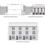 Photo 3: Rectangular 332sqm development site with hard standing on Breckfield Road North, full planning for 4 terraced houses