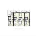 Direct road access to 332 sqm level development land on Breckfield Road North, Liverpool, with planning for 4 terraced houses